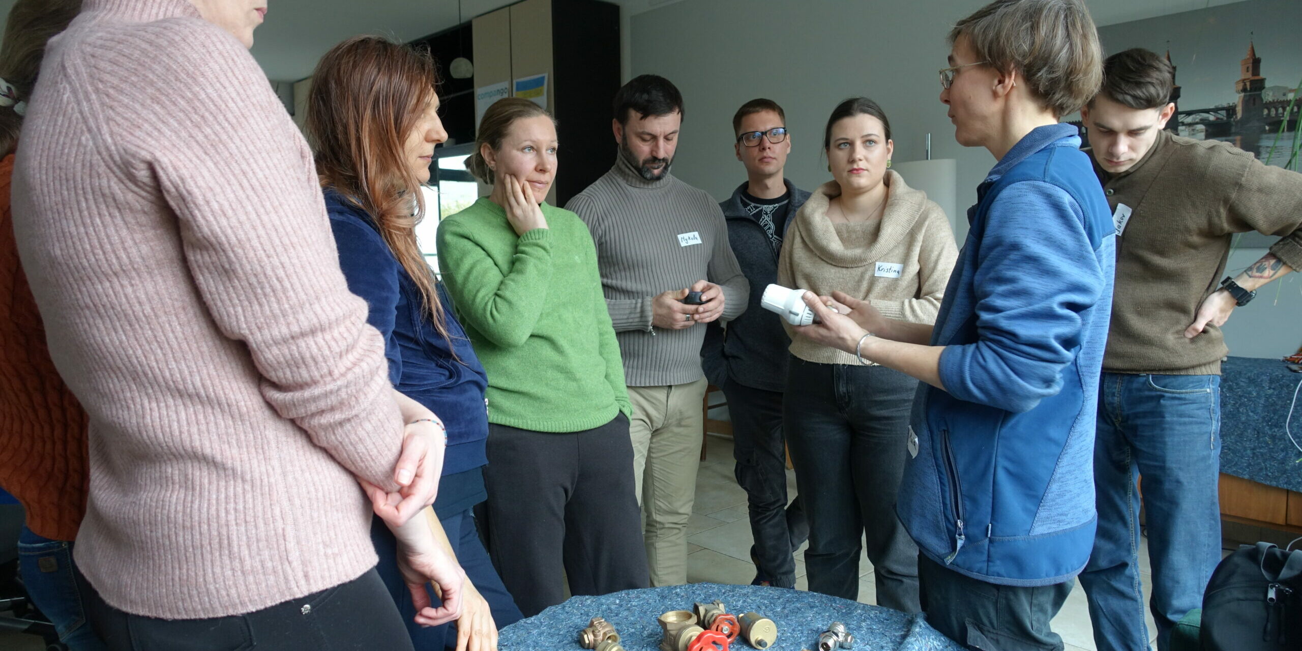 Compango Berlin Green Jobs wih Ukrainians Workshop